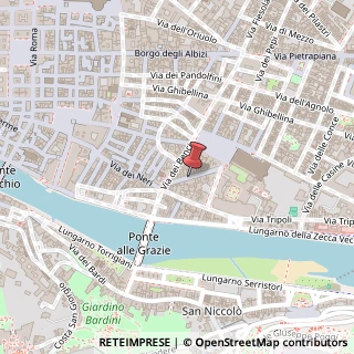 Mappa Borgo Santa Croce, 6, 50122 Firenze, Firenze (Toscana)