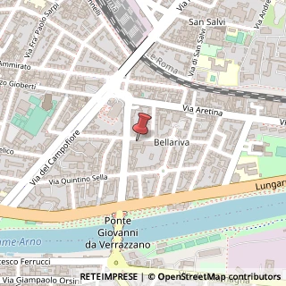 Mappa Via Giovanni Lanza, 17, 50136 Firenze, Firenze (Toscana)