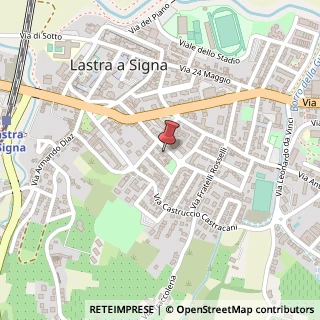 Mappa Via Filippo Turati, 12, 50055 Lastra a Signa, Firenze (Toscana)