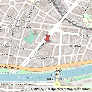 Mappa Via Giovanni Lanza, 71, 50136 Firenze, Firenze (Toscana)