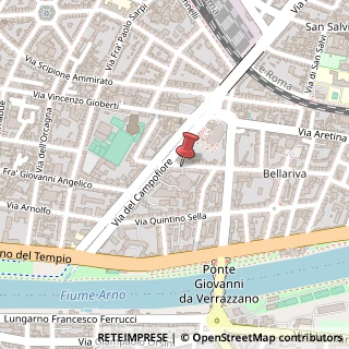 Mappa Via del Campofiore, 106, 50136 Firenze, Firenze (Toscana)