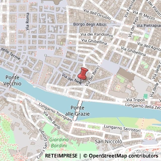 Mappa Via dei Neri, 15/r, 50122 Firenze, Firenze (Toscana)