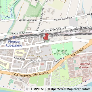 Mappa Via di Rocca Tedalda, 449/A, 50136 Firenze, Firenze (Toscana)
