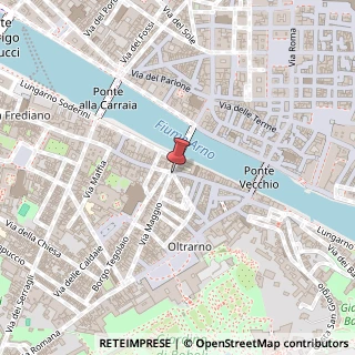 Mappa Via dello Sprone, 21R, 50125 Firenze, Firenze (Toscana)