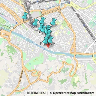Mappa Via dei Castellani, 50122 Firenze FI, Italia (0.68923)