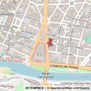 Mappa Viale Giovanni Amendola, 22, 50121 Firenze, Firenze (Toscana)