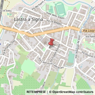 Mappa Via Filippo Turati, 15, 50055 Lastra a Signa, Firenze (Toscana)