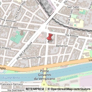 Mappa Via Francesco de Sanctis, 38, 50136 Firenze, Firenze (Toscana)