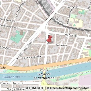 Mappa Via G. Lanza, 29/31, 50136 Firenze, Firenze (Toscana)