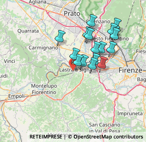 Mappa 50055 Firenze FI, Italia (6.49706)