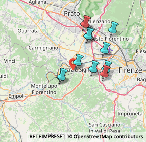 Mappa 50055 Firenze FI, Italia (6.07818)