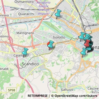 Mappa Via del Pozzino, 50143 Firenze FI, Italia (3.0645)