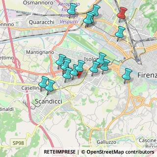 Mappa Via del Pozzino, 50143 Firenze FI, Italia (1.88722)