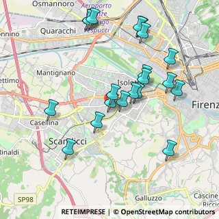 Mappa Piazza Carlo Dolci, 50143 Firenze FI, Italia (2.099)