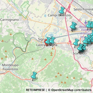 Mappa Via Castracane Castruccio, 50055 Lastra a Signa FI, Italia (6.413)