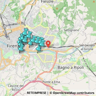 Mappa Largo Alcide de Gasperi, 50136 Firenze FI, Italia (1.97875)