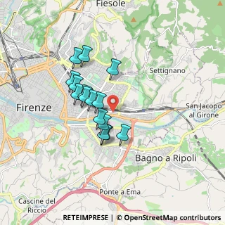 Mappa Largo Alcide de Gasperi, 50136 Firenze FI, Italia (1.39333)