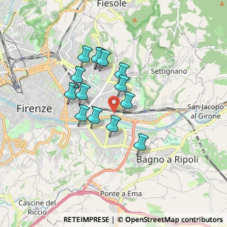 Mappa Largo Alcide de Gasperi, 50136 Firenze FI, Italia (1.435)
