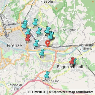Mappa Largo Alcide de Gasperi, 50136 Firenze FI, Italia (1.71647)