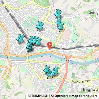 Mappa Largo Alcide de Gasperi, 50136 Firenze FI, Italia (1.066)