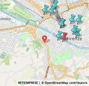 Mappa Via Luigi Pulci, 50124 Firenze FI, Italia (1.20636)