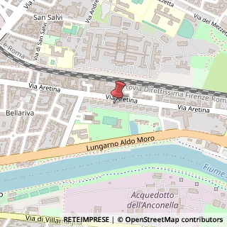 Mappa Via Aretina, 136, 50136 Firenze, Firenze (Toscana)
