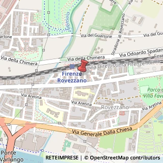 Mappa Via di Rocca Tedalda, 363, 50136 Firenze, Firenze (Toscana)