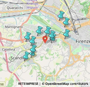 Mappa 50143 Firenze FI, Italia (1.47917)