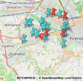 Mappa 50143 Firenze FI, Italia (1.639)