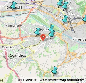 Mappa 50143 Firenze FI, Italia (3.275)