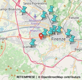 Mappa 50143 Firenze FI, Italia (3.64455)