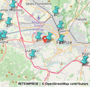 Mappa 50143 Firenze FI, Italia (5.62538)