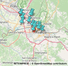 Mappa 50143 Firenze FI, Italia (5.46385)