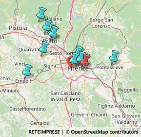 Mappa 50143 Firenze FI, Italia (11.64769)