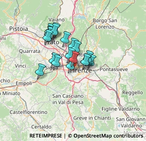 Mappa 50143 Firenze FI, Italia (9.88053)