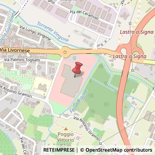 Mappa Via Santa Maria a Castagnolo, 5, 50055 Lastra a Signa, Firenze (Toscana)