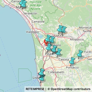 Mappa Arena Metato, 56017 San Giuliano Terme PI, Italia (17.73667)