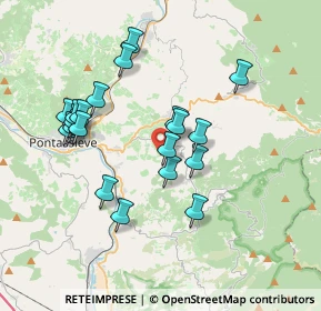 Mappa Località Pelago la Corte, 50060 Pelago FI, Italia (3.5055)