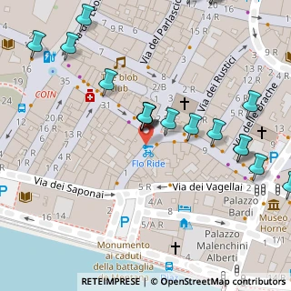 Mappa Via dei Neri, 50100 Firenze FI, Italia (0.085)