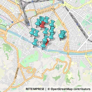 Mappa Via dei Neri, 50100 Firenze FI, Italia (0.711)