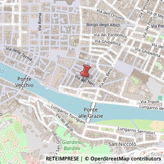 Mappa Via dei neri 49/r, 50122 Firenze, Firenze (Toscana)