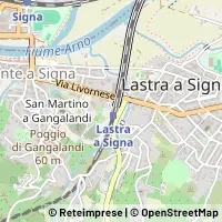 Kaart Lastra a Signa