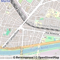 Mapa Firenze