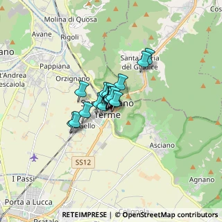 Mappa Via Giovanni Battista Niccolini, 56122 San Giuliano Terme PI, Italia (0.709)