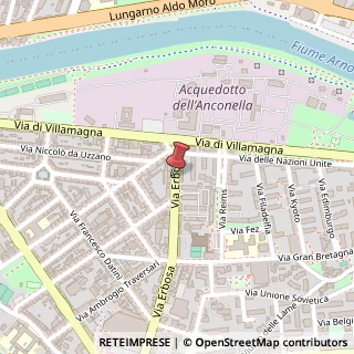 Mappa Via Erbosa, 8, 50126 Firenze, Firenze (Toscana)