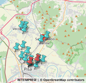 Mappa Via Martin Luther King, 56017 San Giuliano Terme PI, Italia (4.4405)