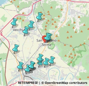 Mappa Via Martin Luther King, 56017 San Giuliano Terme PI, Italia (4.48938)