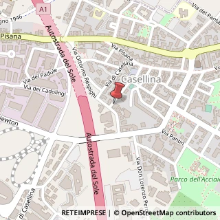 Mappa Via Umberto Giordano, 13, 50018 Scandicci, Firenze (Toscana)