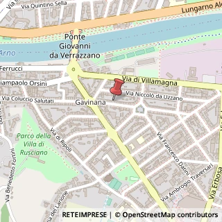 Mappa Via Giovanni Dalle Bande Nere, 24, 50126 Firenze, Firenze (Toscana)