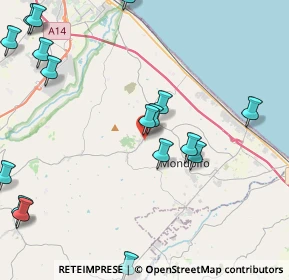 Mappa 61039 San Costanzo PU, Italia (6.1615)